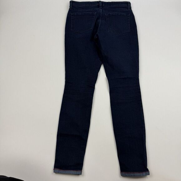 Gap Dark Wash Denim Blue Jeans Skinny Leg Ankle Cuffed 2/26 Jegging Stretch - Picture 10 of 10